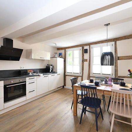 Das Schiefe Haus- Wohnung "Nibelungen" Heppenheim  Buitenkant foto