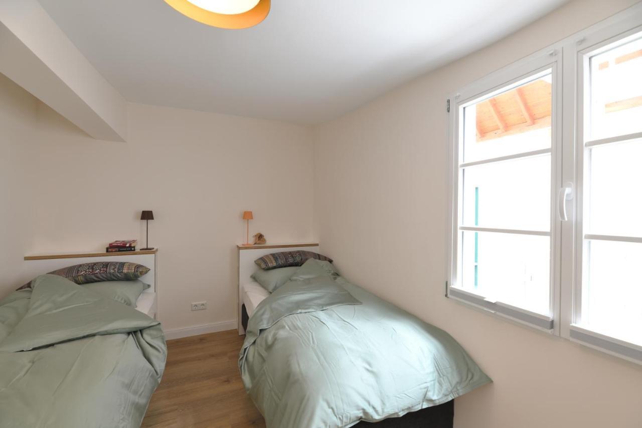 Das Schiefe Haus- Wohnung "Nibelungen" Heppenheim  Buitenkant foto